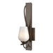 Hubbardton Forge - One Light Wall Sconce - Flora - Bronze- Union Lighting Luminaires Decor
