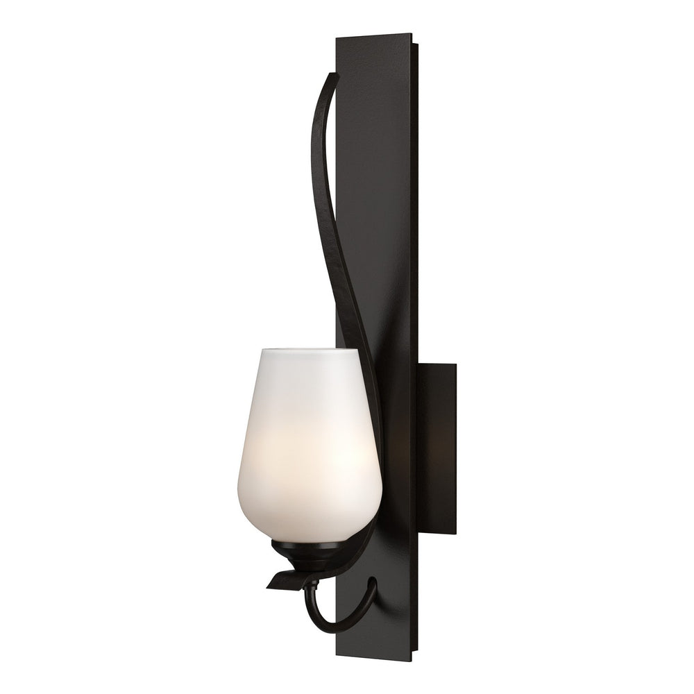 Hubbardton Forge - One Light Wall Sconce - Flora - Oil Rubbed Bronze- Union Lighting Luminaires Decor