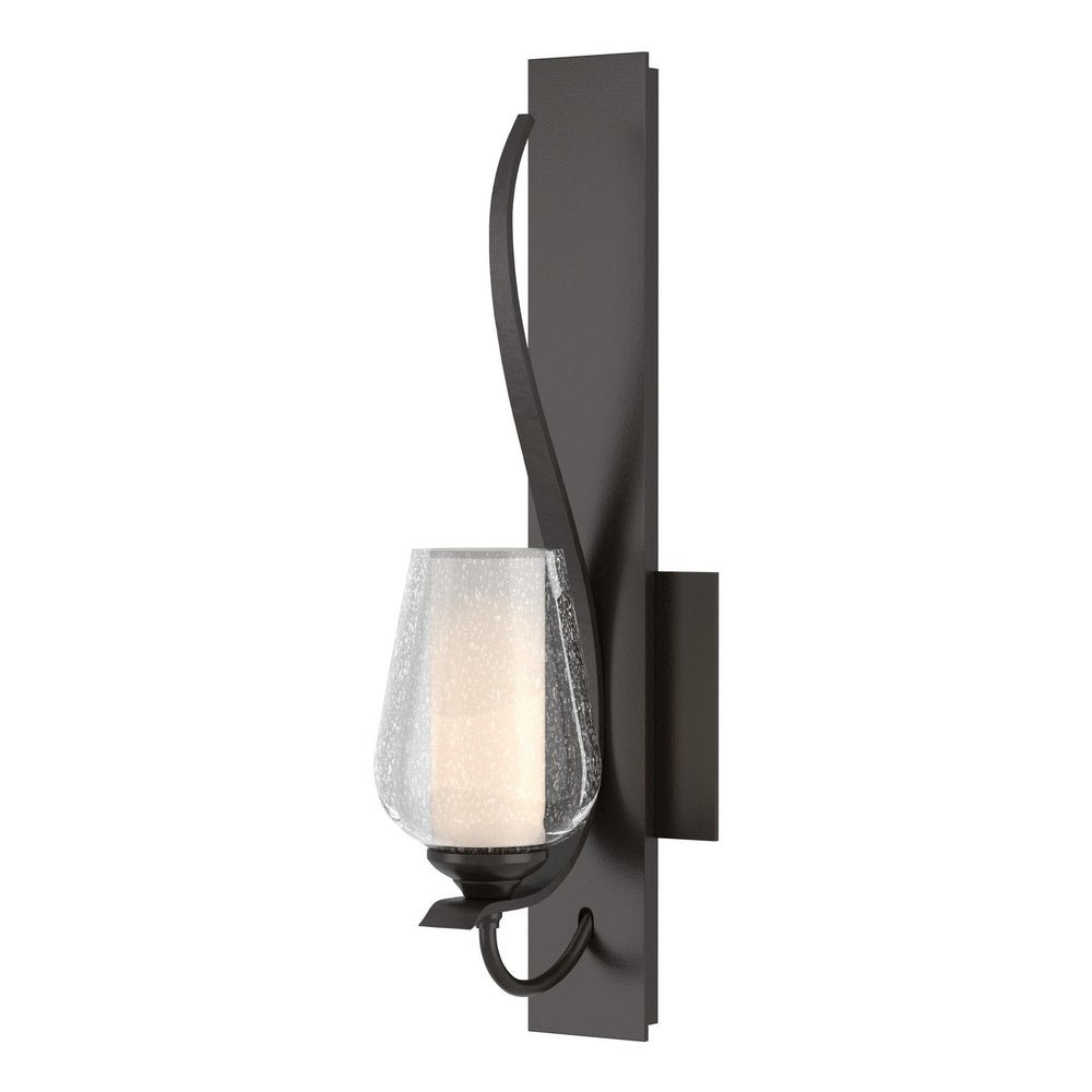 Hubbardton Forge - One Light Wall Sconce - Flora - Oil Rubbed Bronze- Union Lighting Luminaires Decor