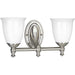 Progress Canada - Two Light Bath - Victorian - Brushed Nickel- Union Lighting Luminaires Decor