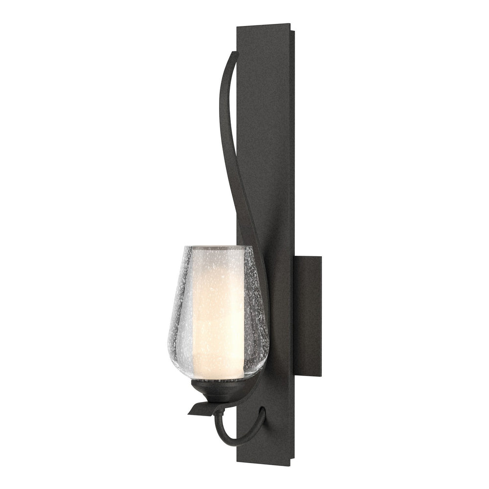 Hubbardton Forge - One Light Wall Sconce - Flora - Natural Iron- Union Lighting Luminaires Decor