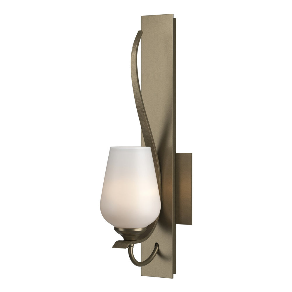 Hubbardton Forge - One Light Wall Sconce - Flora - Soft Gold- Union Lighting Luminaires Decor