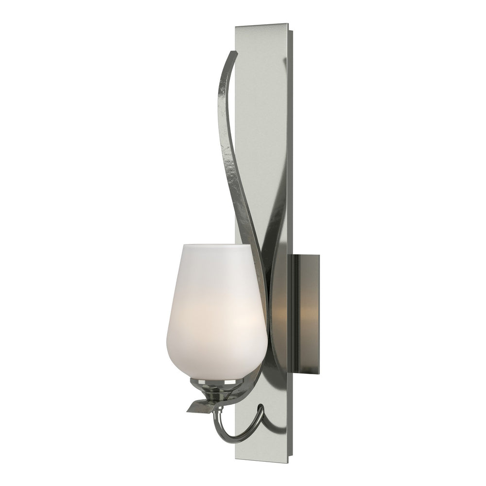 Hubbardton Forge - One Light Wall Sconce - Flora - Sterling- Union Lighting Luminaires Decor