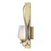 Hubbardton Forge - One Light Wall Sconce - Flora - Modern Brass- Union Lighting Luminaires Decor