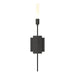 Hubbardton Forge - One Light Wall Sconce - Lisse - Natural Iron- Union Lighting Luminaires Decor