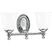 Progress Canada - Two Light Bath - Victorian - Polished Chrome- Union Lighting Luminaires Decor