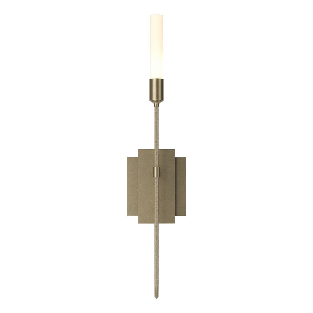 Hubbardton Forge - One Light Wall Sconce - Lisse - Soft Gold- Union Lighting Luminaires Decor