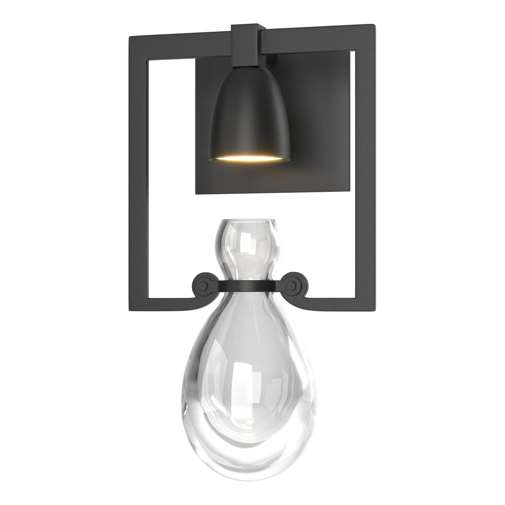 Hubbardton Forge - One Light Wall Sconce - Apothecary - Black- Union Lighting Luminaires Decor
