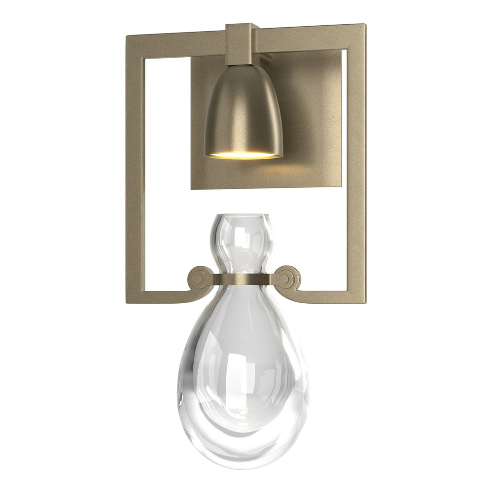 Hubbardton Forge - One Light Wall Sconce - Apothecary - Soft Gold- Union Lighting Luminaires Decor