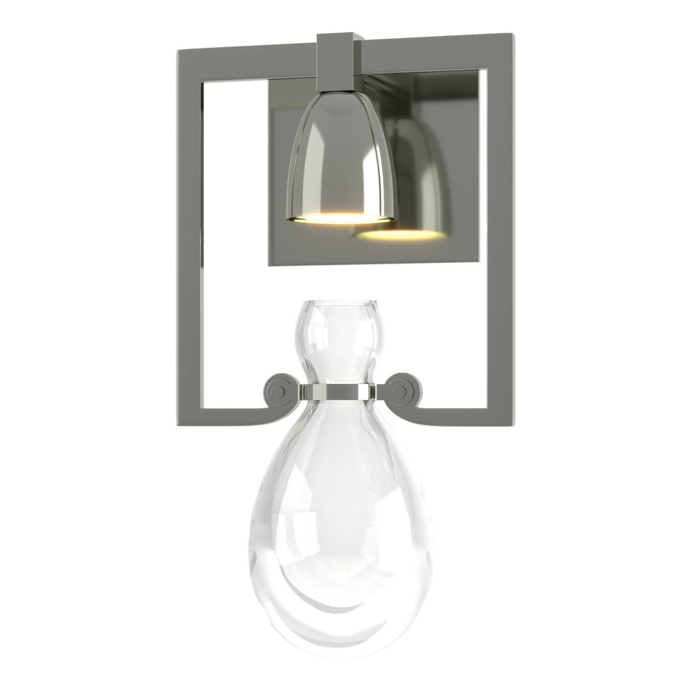 Hubbardton Forge - One Light Wall Sconce - Apothecary - Sterling- Union Lighting Luminaires Decor