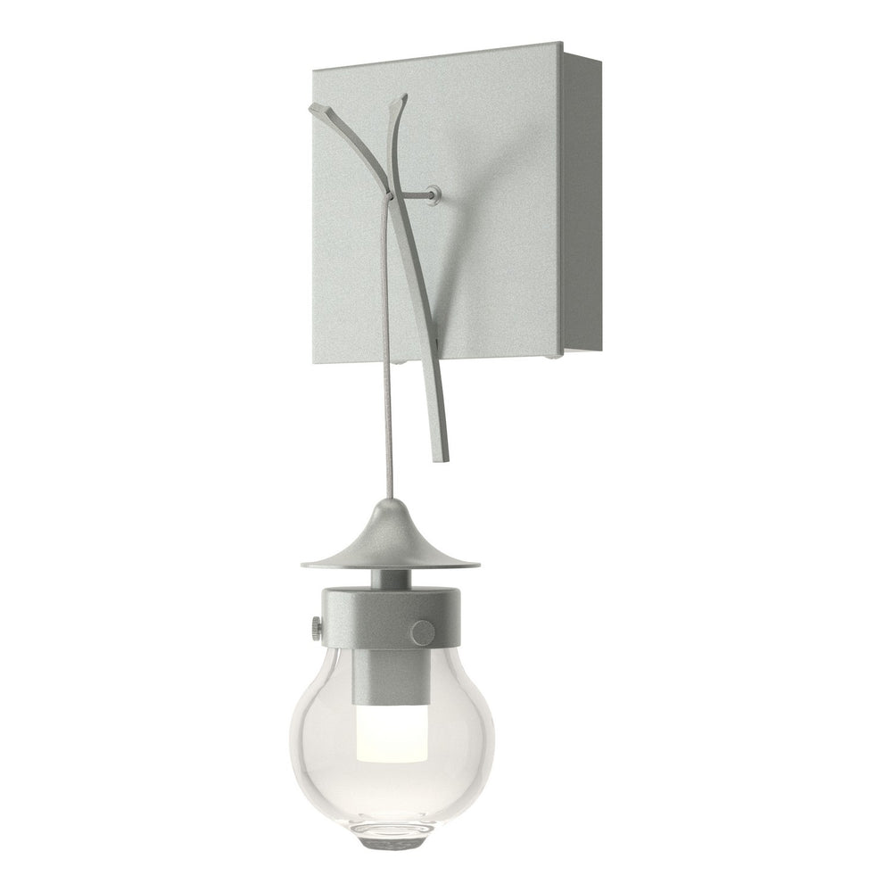 Hubbardton Forge - One Light Wall Sconce - Kiwi - Vintage Platinum- Union Lighting Luminaires Decor
