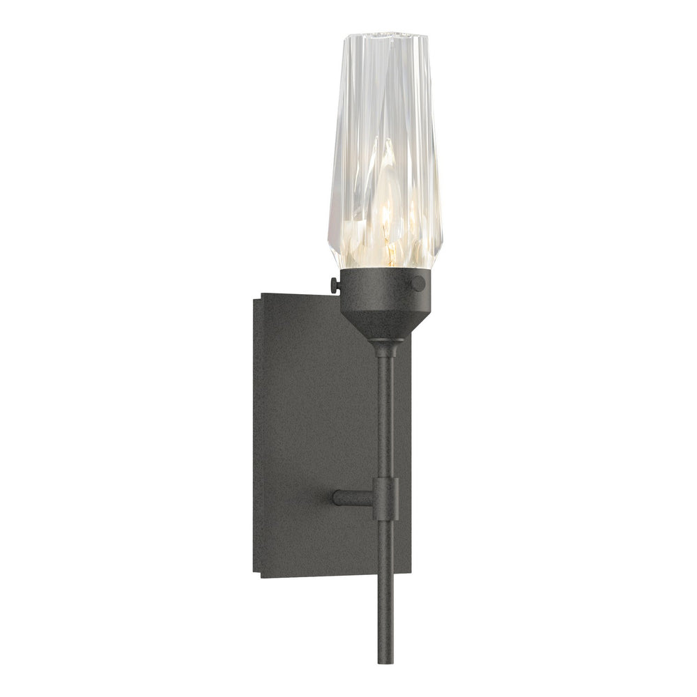 Hubbardton Forge - One Light Wall Sconce - Luma - Natural Iron- Union Lighting Luminaires Decor