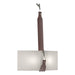 Hubbardton Forge - LED Wall Sconce - Saratoga - Black- Union Lighting Luminaires Decor