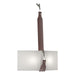Hubbardton Forge - LED Wall Sconce - Saratoga - Black- Union Lighting Luminaires Decor