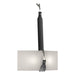 Hubbardton Forge - LED Wall Sconce - Saratoga - Black- Union Lighting Luminaires Decor