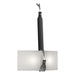 Hubbardton Forge - LED Wall Sconce - Saratoga - Black- Union Lighting Luminaires Decor