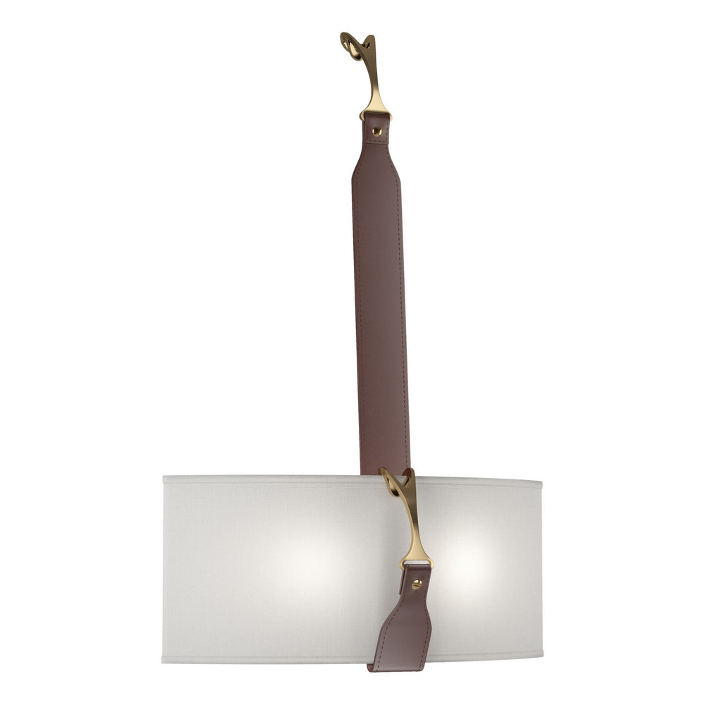 Hubbardton Forge - LED Wall Sconce - Saratoga - Black- Union Lighting Luminaires Decor