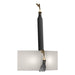 Hubbardton Forge - LED Wall Sconce - Saratoga - Black- Union Lighting Luminaires Decor