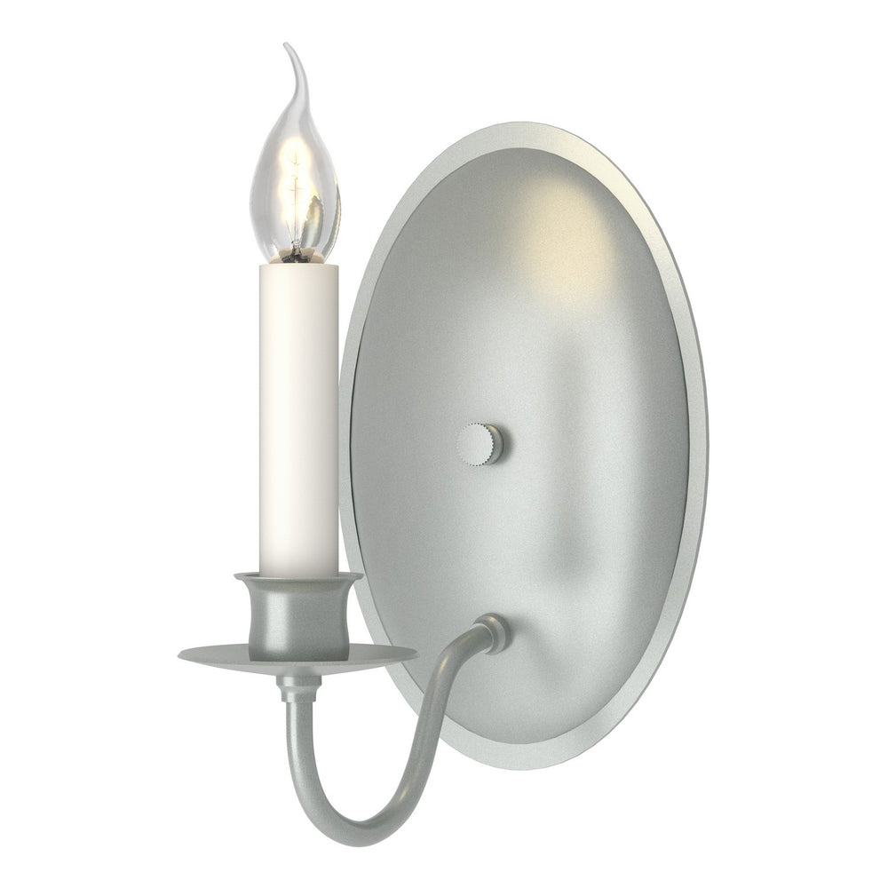 Hubbardton Forge - One Light Wall Sconce - Simple Lines - Vintage Platinum- Union Lighting Luminaires Decor