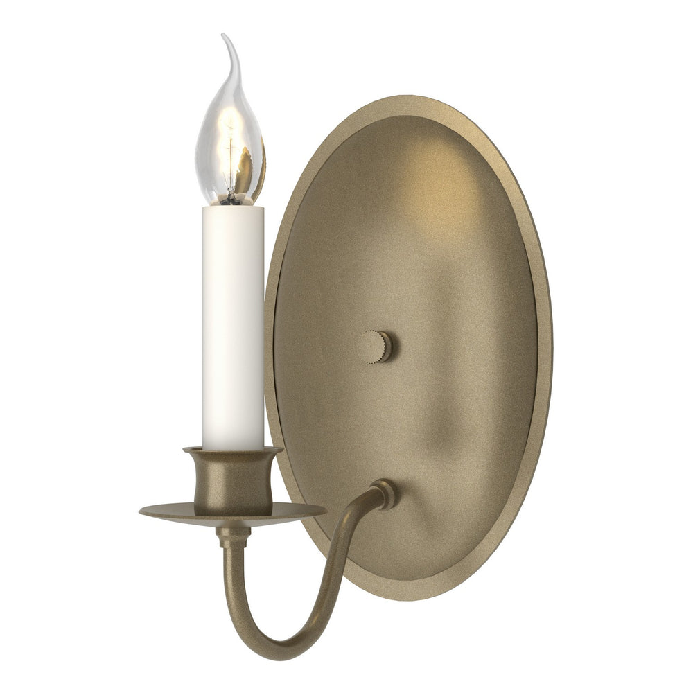 Hubbardton Forge - One Light Wall Sconce - Simple Lines - Soft Gold- Union Lighting Luminaires Decor