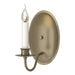 Hubbardton Forge - One Light Wall Sconce - Simple Lines - Soft Gold- Union Lighting Luminaires Decor