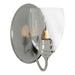 Hubbardton Forge - One Light Wall Sconce - Simple Lines - Sterling- Union Lighting Luminaires Decor