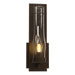 Hubbardton Forge - One Light Wall Sconce - New Town - Oil Rubbed Bronze- Union Lighting Luminaires Decor