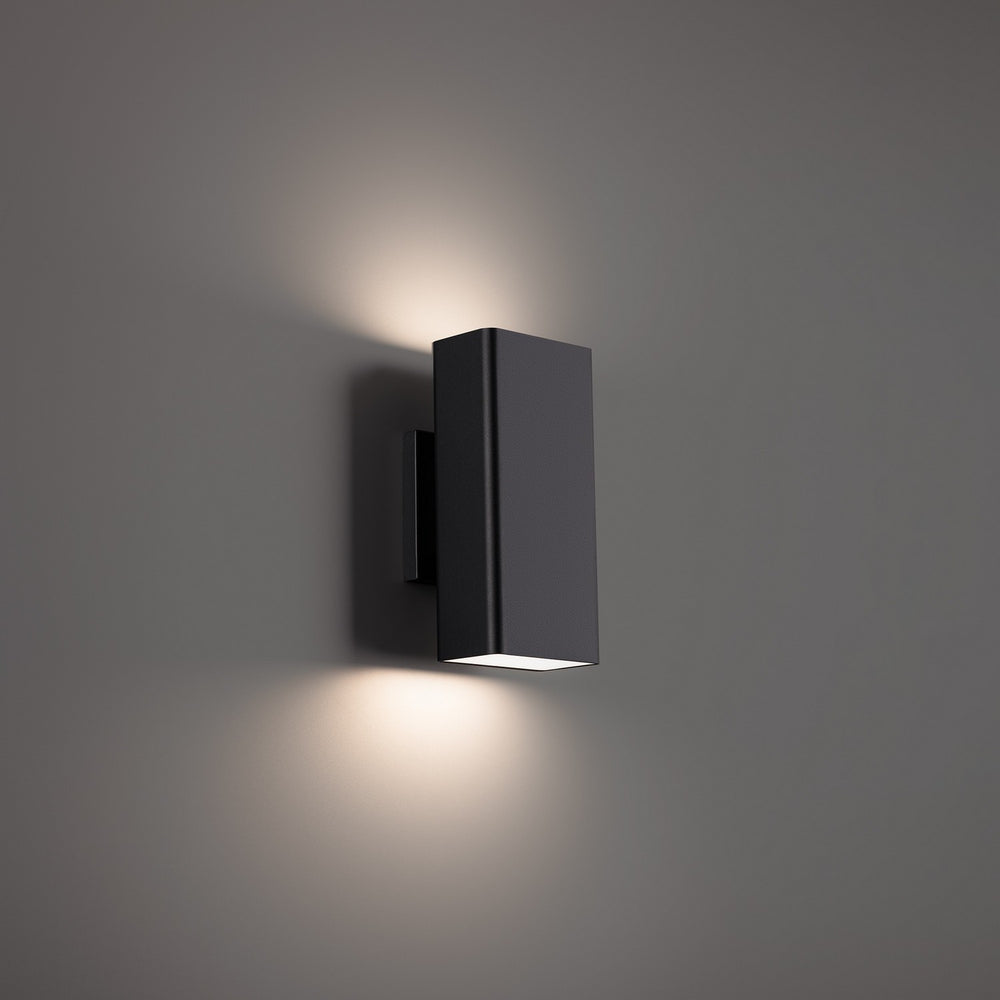 W.A.C. Canada - LED Outdoor Wall Sconce - Edgey - Black- Union Lighting Luminaires Decor