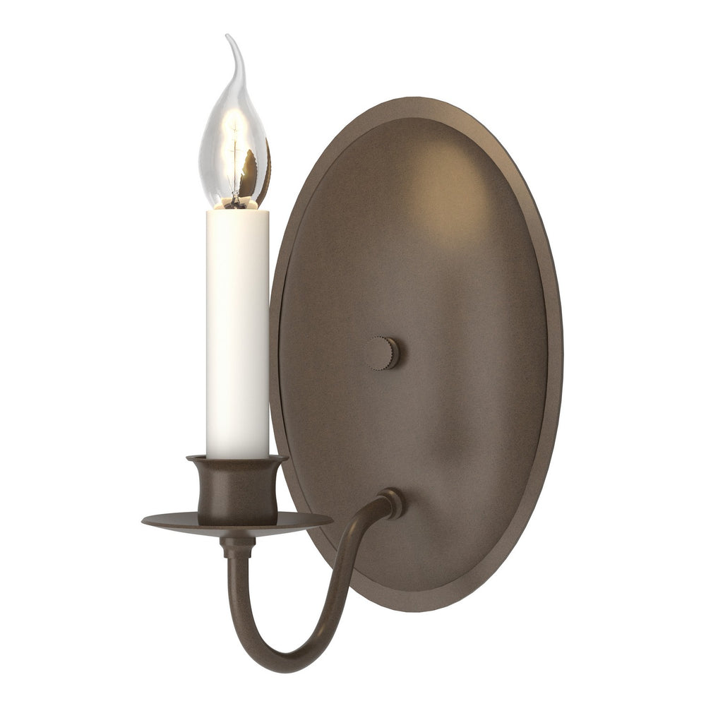 Hubbardton Forge - One Light Wall Sconce - Simple Lines - Bronze- Union Lighting Luminaires Decor