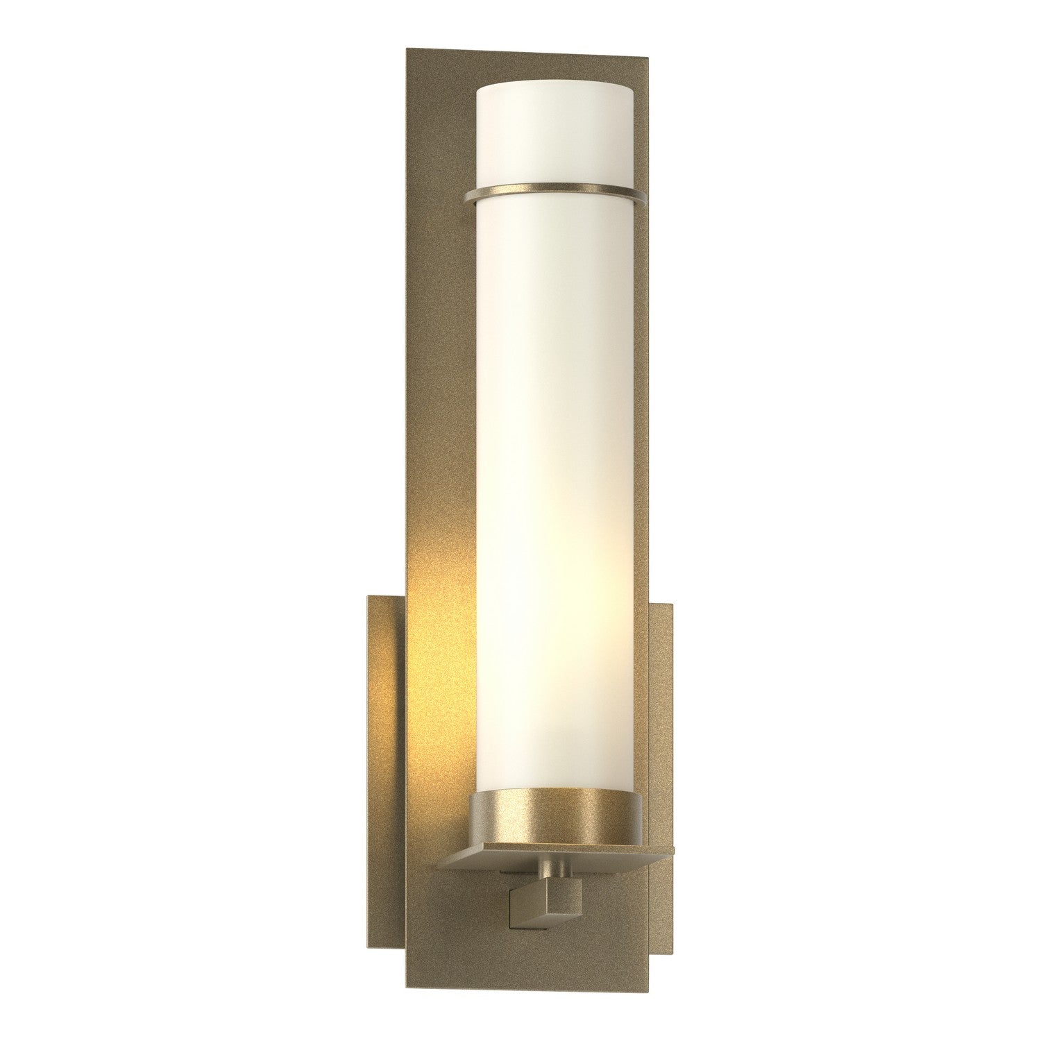 Hubbardton Forge - One Light Wall Sconce - New Town - Soft Gold- Union Lighting Luminaires Decor