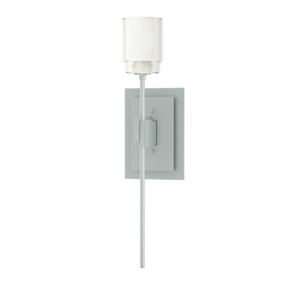 Hubbardton Forge - One Light Wall Sconce - Echo - Vintage Platinum- Union Lighting Luminaires Decor