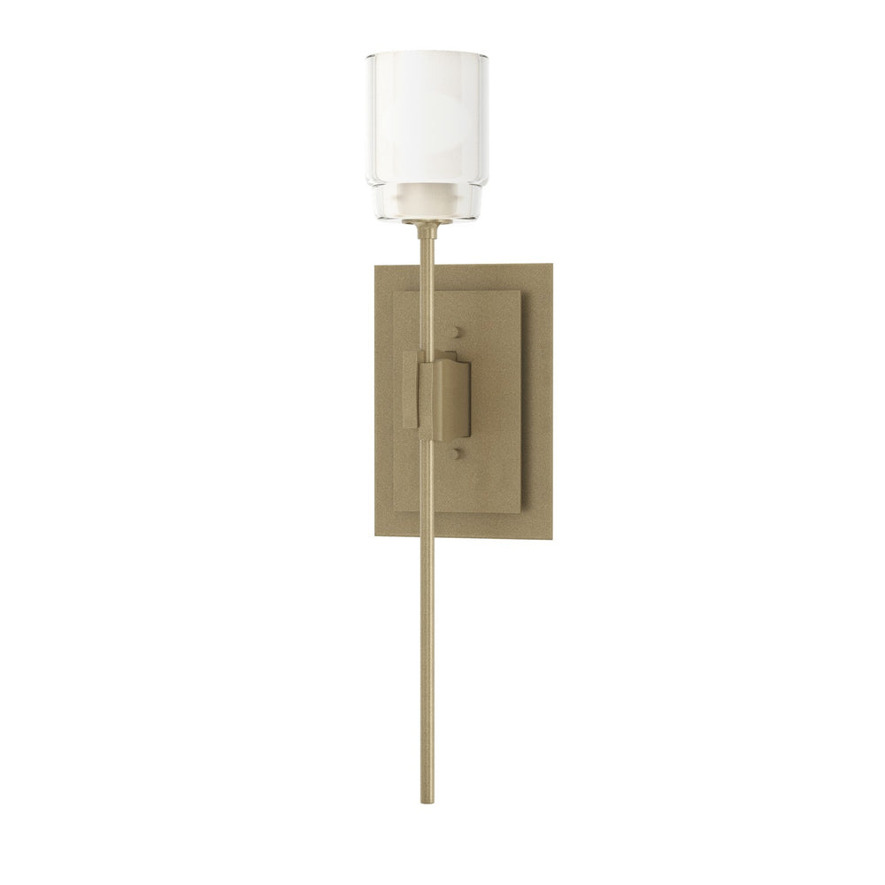 Hubbardton Forge - One Light Wall Sconce - Echo - Soft Gold- Union Lighting Luminaires Decor