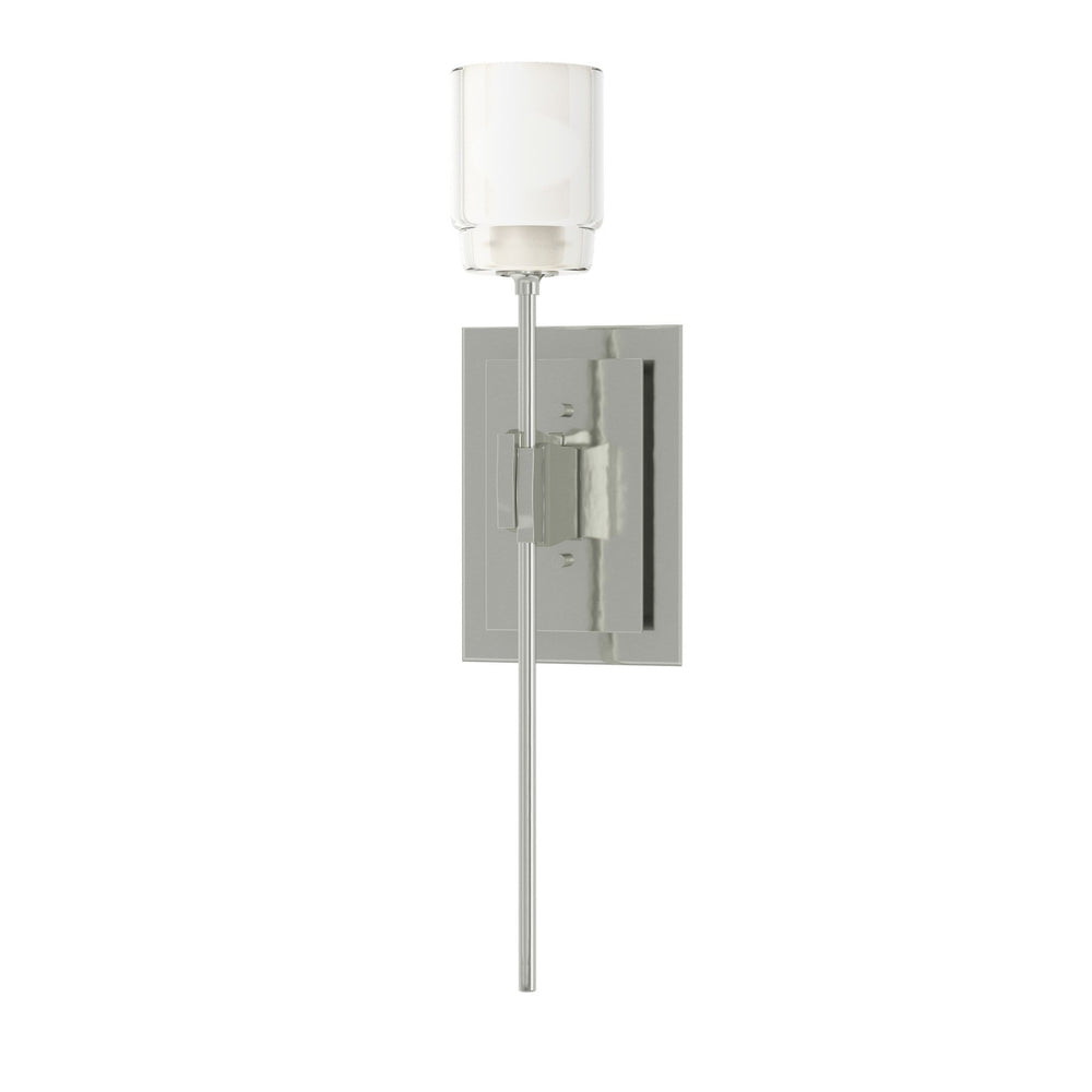 Hubbardton Forge - One Light Wall Sconce - Echo - Sterling- Union Lighting Luminaires Decor