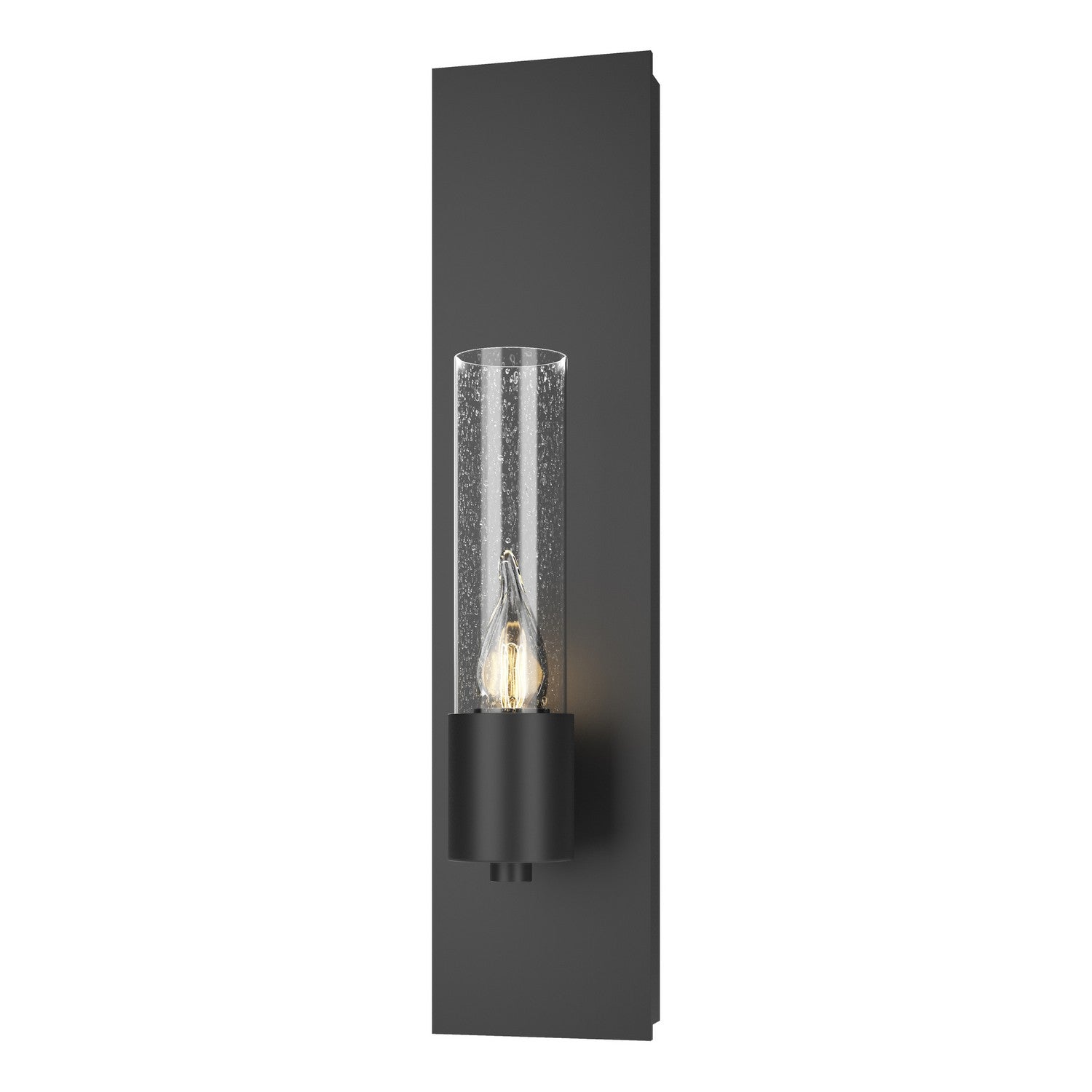 Hubbardton Forge - One Light Wall Sconce - Pillar - Black- Union Lighting Luminaires Decor