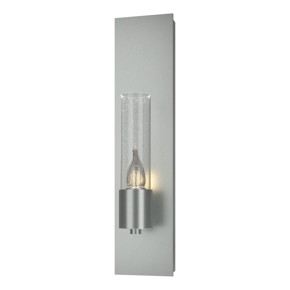 Hubbardton Forge - One Light Wall Sconce - Pillar - Vintage Platinum- Union Lighting Luminaires Decor