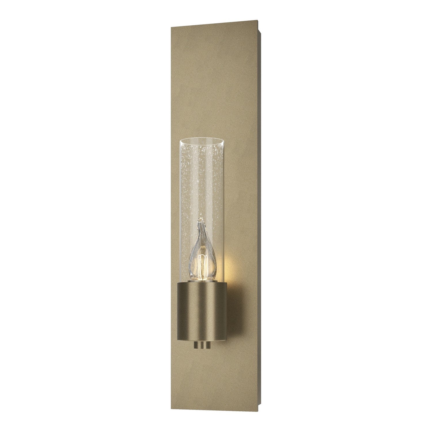Hubbardton Forge - One Light Wall Sconce - Pillar - Soft Gold- Union Lighting Luminaires Decor