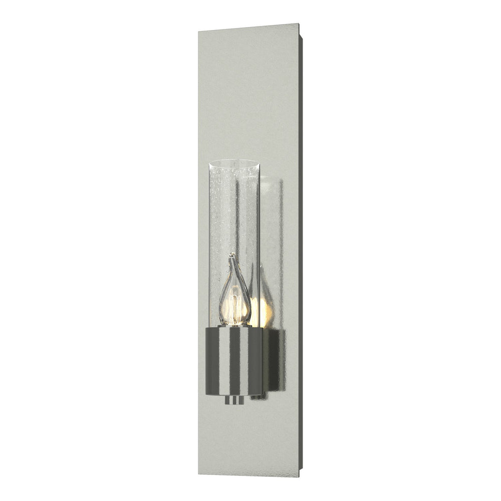 Hubbardton Forge - One Light Wall Sconce - Pillar - Sterling- Union Lighting Luminaires Decor