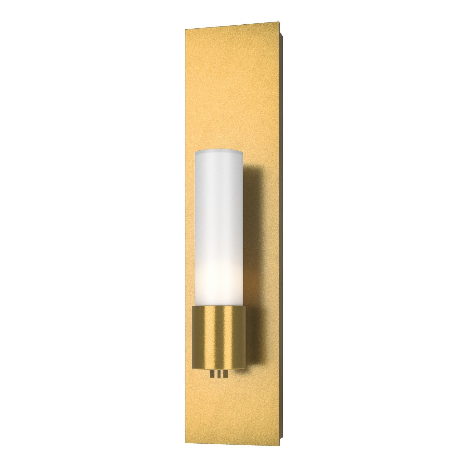 Hubbardton Forge - One Light Wall Sconce - Pillar - Modern Brass- Union Lighting Luminaires Decor