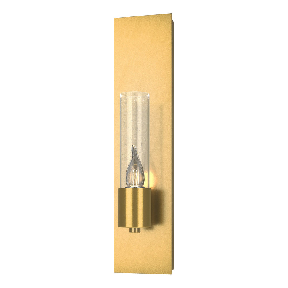 Hubbardton Forge - One Light Wall Sconce - Pillar - Modern Brass- Union Lighting Luminaires Decor