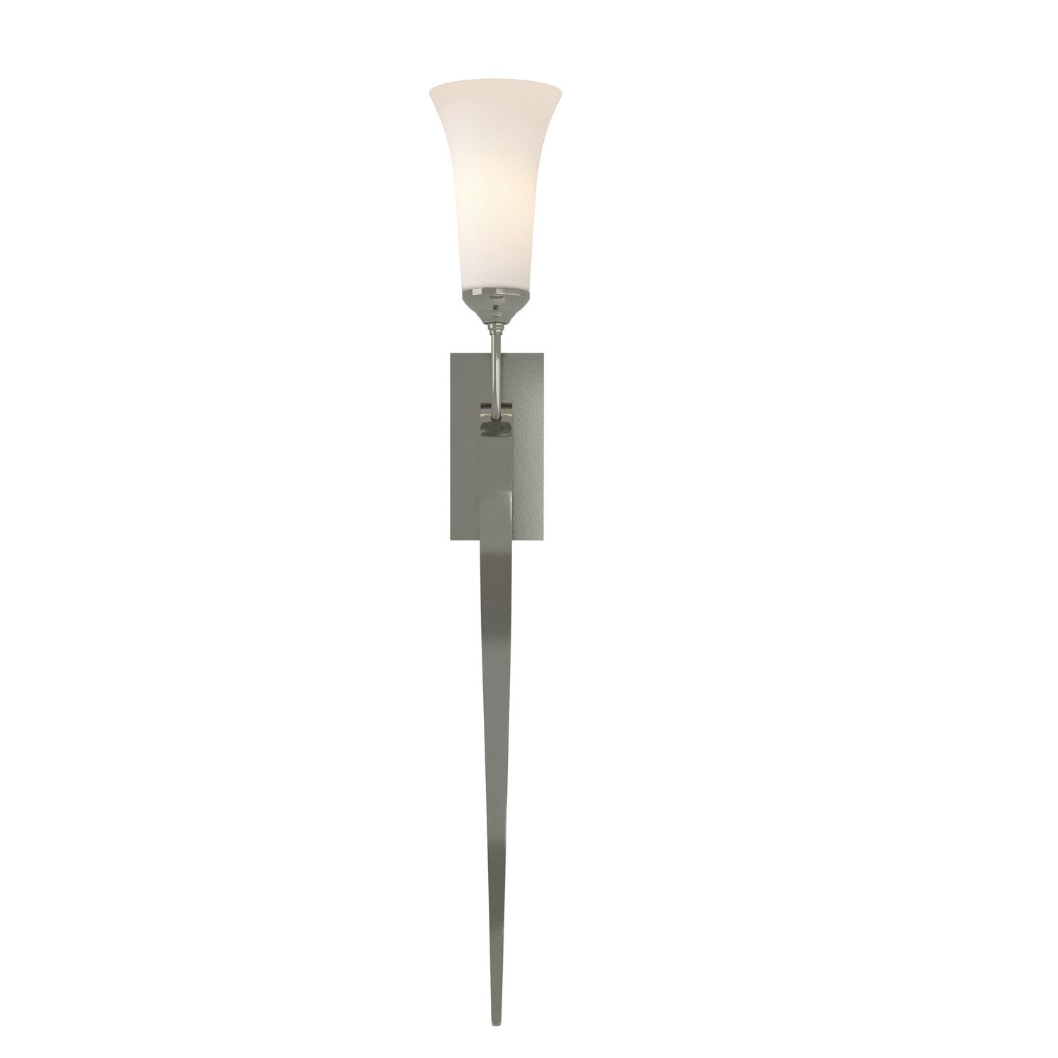 Hubbardton Forge - One Light Wall Sconce - Sweeping Taper - Sterling- Union Lighting Luminaires Decor