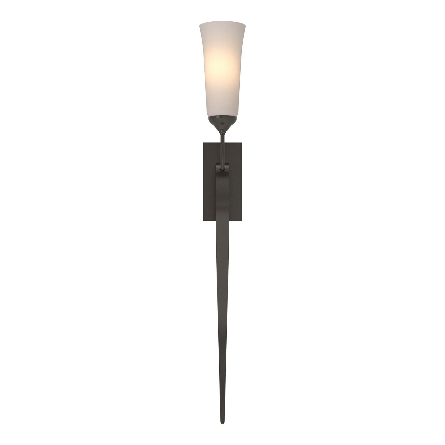 Hubbardton Forge - One Light Wall Sconce - Sweeping Taper - Oil Rubbed Bronze- Union Lighting Luminaires Decor