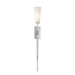 Hubbardton Forge - One Light Wall Sconce - Sweeping Taper - Vintage Platinum- Union Lighting Luminaires Decor