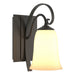Hubbardton Forge - One Light Wall Sconce - Scroll - Dark Smoke- Union Lighting Luminaires Decor