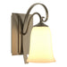 Hubbardton Forge - One Light Wall Sconce - Scroll - Soft Gold- Union Lighting Luminaires Decor