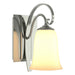 Hubbardton Forge - One Light Wall Sconce - Scroll - Sterling- Union Lighting Luminaires Decor