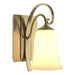Hubbardton Forge - One Light Wall Sconce - Scroll - Modern Brass- Union Lighting Luminaires Decor