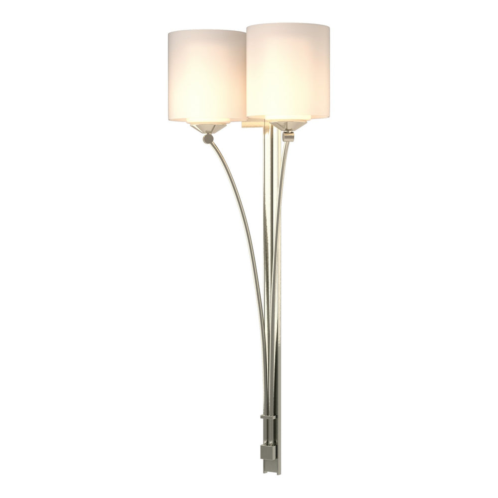 Hubbardton Forge - Two Light Wall Sconce - Formae - Sterling- Union Lighting Luminaires Decor