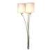 Hubbardton Forge - Two Light Wall Sconce - Formae - Sterling- Union Lighting Luminaires Decor