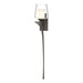 Hubbardton Forge - One Light Wall Sconce - Antasia - Dark Smoke- Union Lighting Luminaires Decor