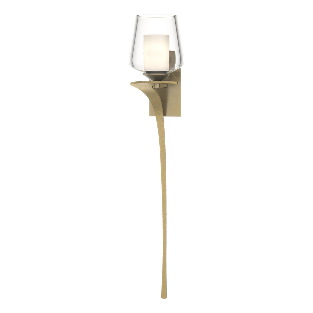 Hubbardton Forge - One Light Wall Sconce - Antasia - Modern Brass- Union Lighting Luminaires Decor